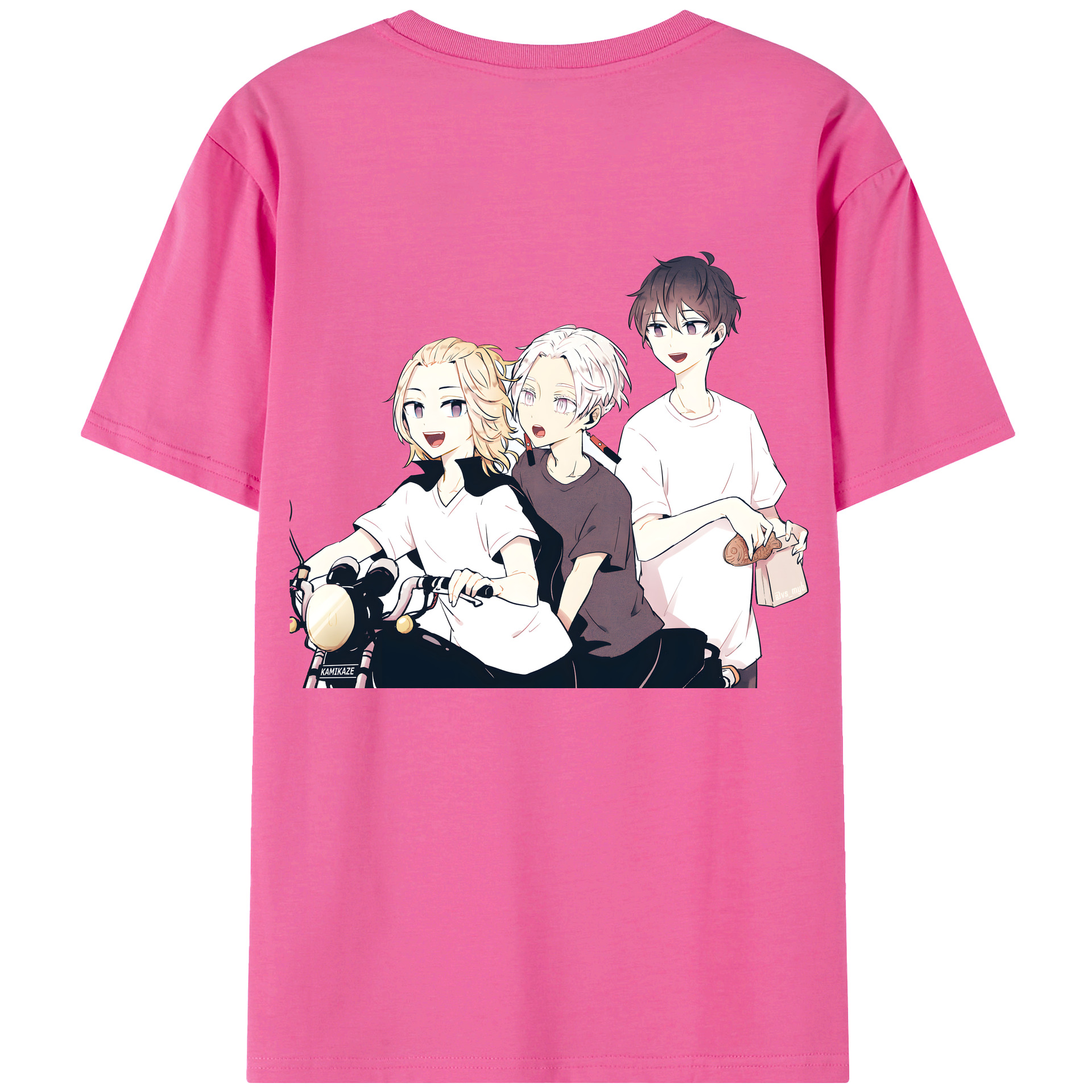 （画像用） 東京リベンジャーズ Tokyo Revengers レディース半袖Tシャツ(バックプリント)